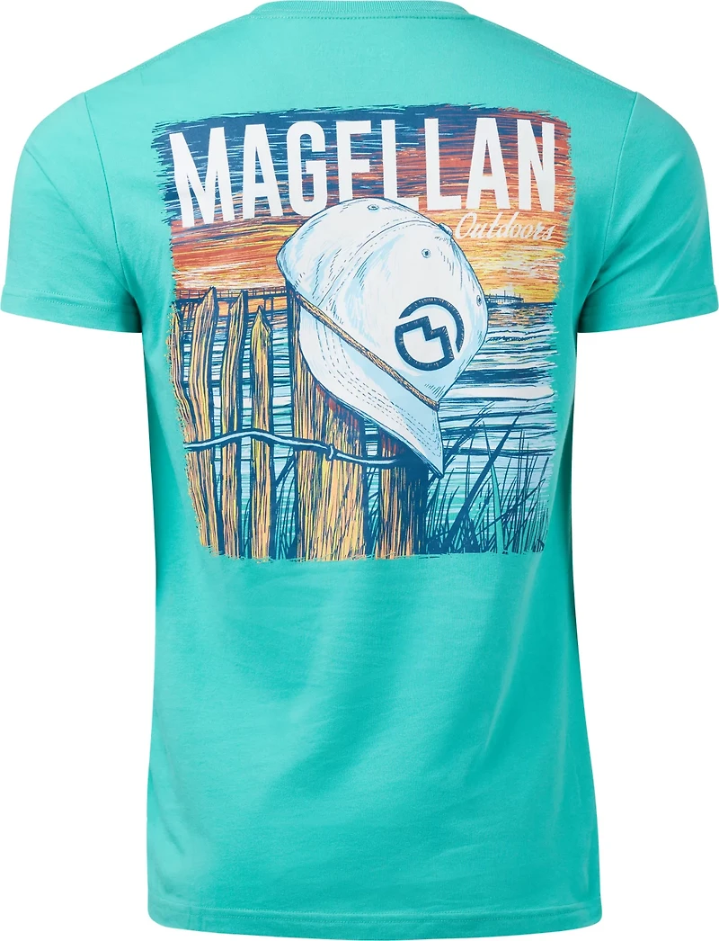 Magellan Outdoors Men's Rope Hat Beach T-shirt
