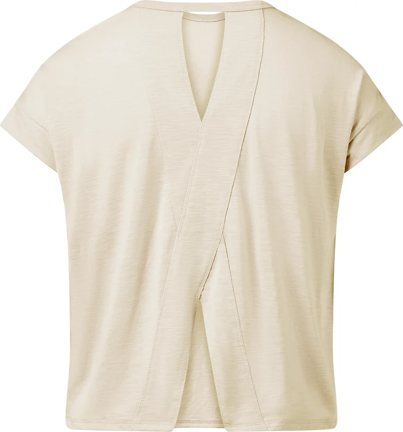 BCG Girls' Slub Cut-Out T-shirt