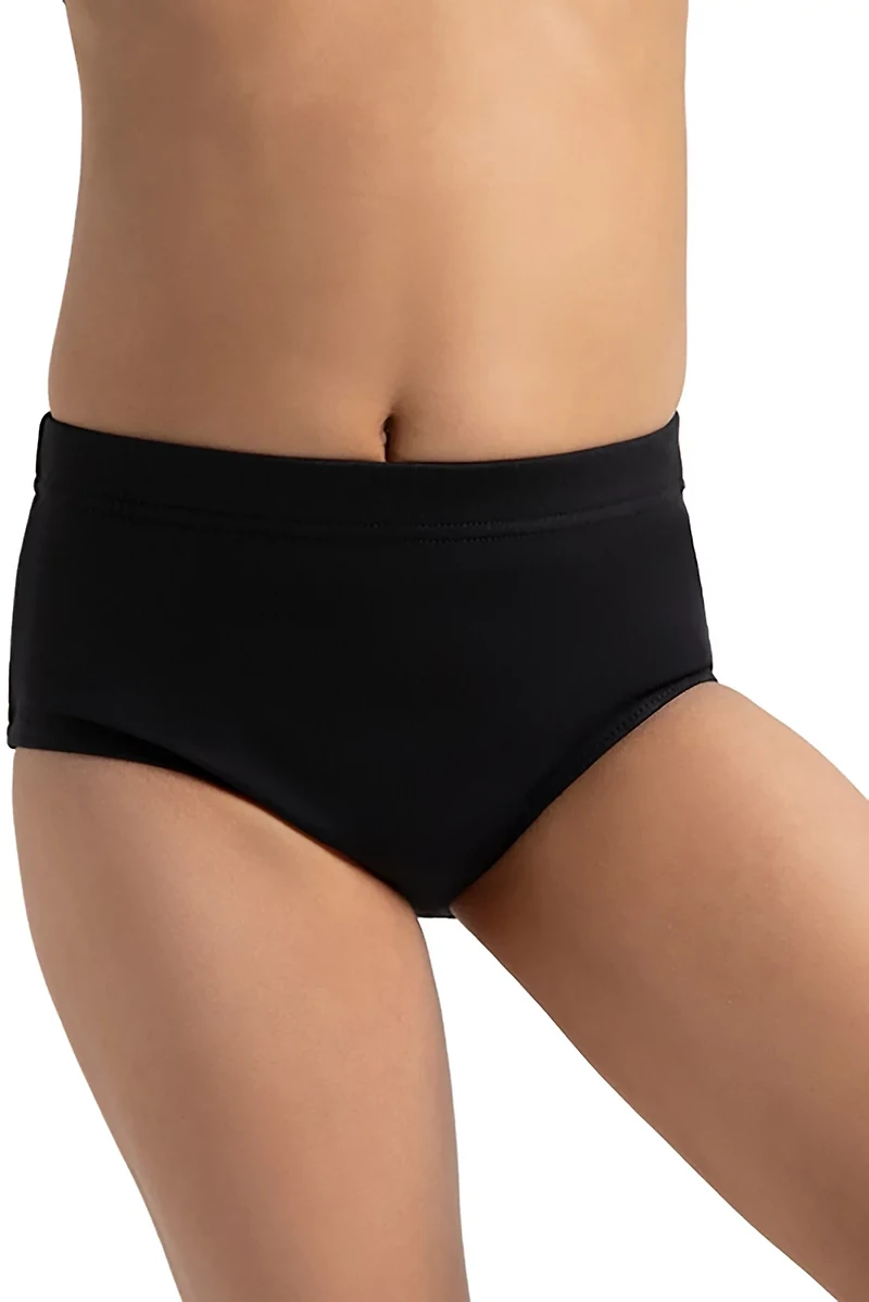 Capezio Girls' Team Basics Pull On Brief
