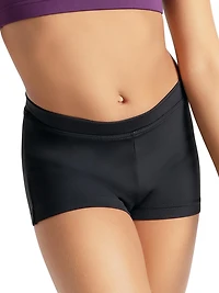 Capezio Girls' Team Basics Boy Cut Low Rise Short
