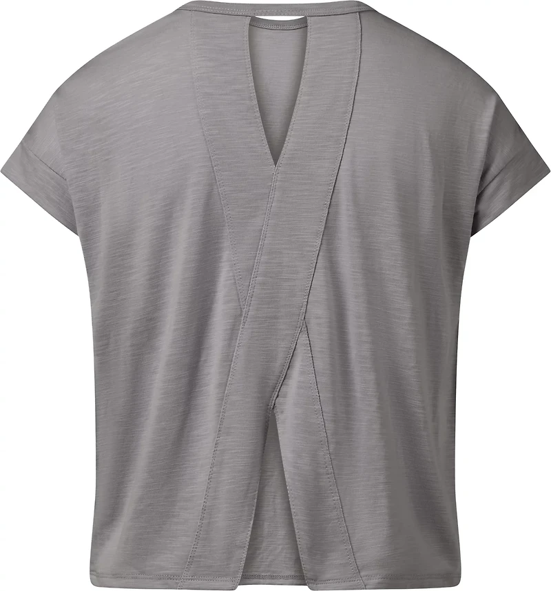 BCG Girls' Slub Cut-Out T-shirt