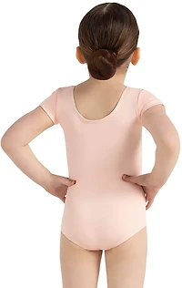 Capezio Girls' Team Basics Short Sleeve Leotard