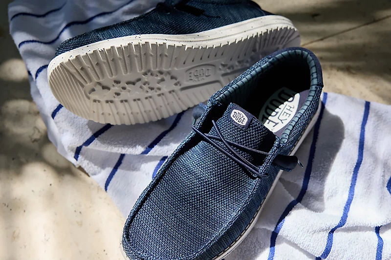 HEYDUDE Mens' Wally Stretch Mesh Shoes