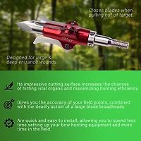 Rexpid III 125 Grain Mechanical Broadheads 3-Pack