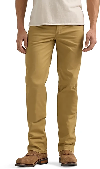 Wrangler Men's Premium Performance Tough Comfort Cowboy Cut Regular Fit Canvas Jeans