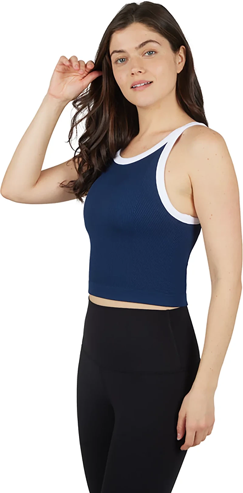 90 Degree by Reflex Women's Ribbed Seamless Lucia Tank Top 2-Pack