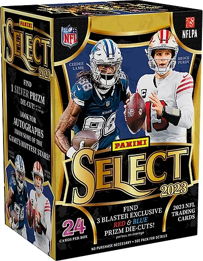 Panini 2023 FB Select Trading Card Blaster Box