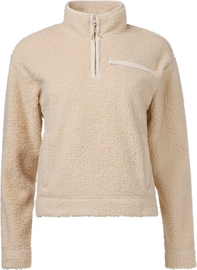 Magellan Outdoors Women's Campfire Poodle Fleece 1/4-Zip Sweatshirt