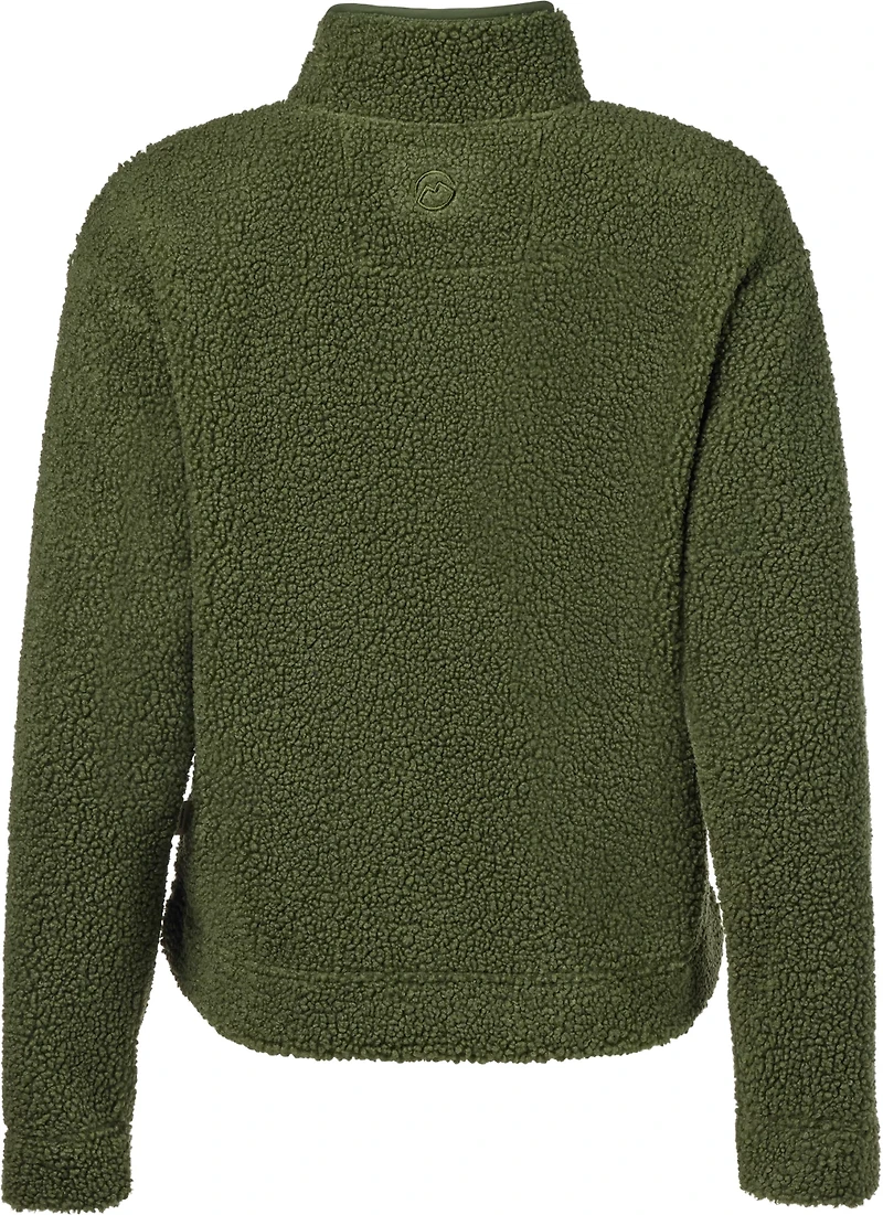 Magellan Outdoors Women's Campfire Poodle Fleece 1/4-Zip Sweatshirt