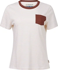 Magellan Outdoors Women's Barton Creek Striped Pocket T-shirt