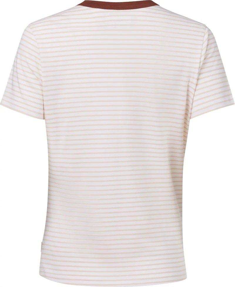 Magellan Outdoors Women's Barton Creek Striped Pocket T-shirt