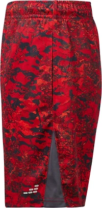 BCG Boys' Training Turbo Camo Shorts 7.5