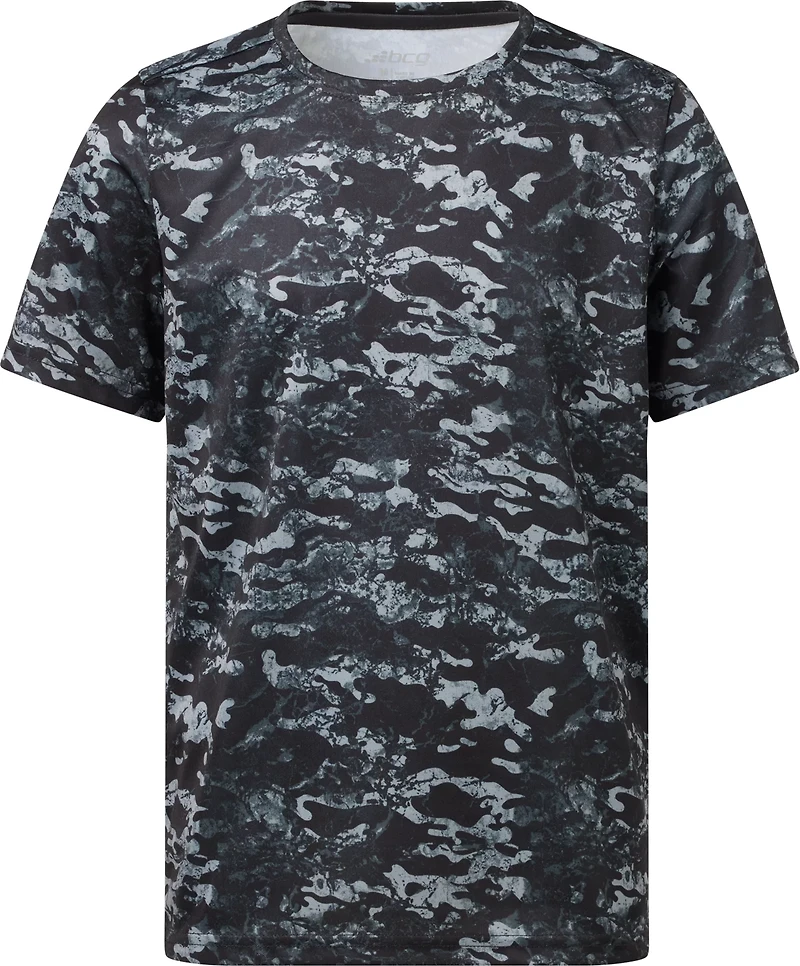 BCG Boys' Training Turbo Camo T-shirt