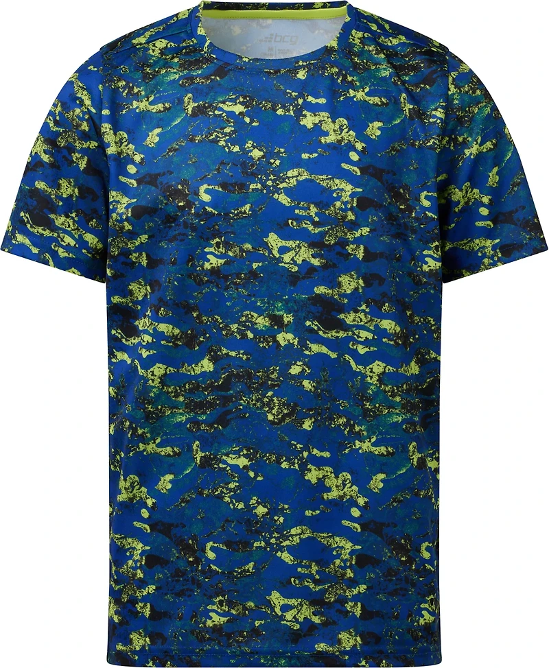 BCG Boys' Training Turbo Camo T-shirt