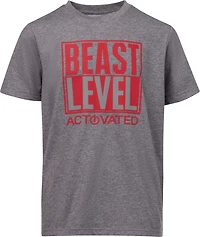 BCG Boys' Lifestyle Beast Level Short Sleeve T-shirt