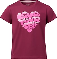 BCG Girls' Lifestyle Cotton Love Yourself T-shirt