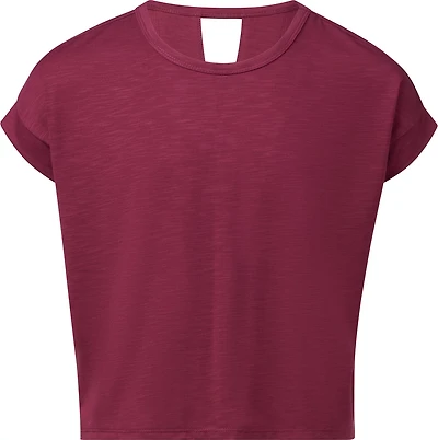 BCG Girls' Slub Cut-Out T-shirt