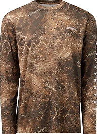 Magellan Outdoors Men's Mossy Oak Coastal Long Sleeve Crew T-shirt