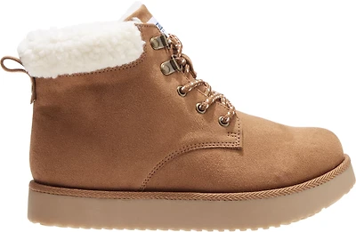 Magellan Outdoors Women's Platform Lace Up Cozy Boots