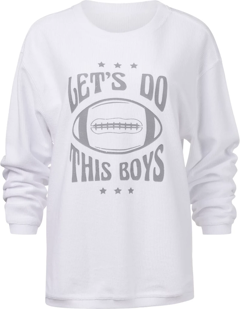 Jadelynn Brooke Women's Let's Do This Boys T-shirt