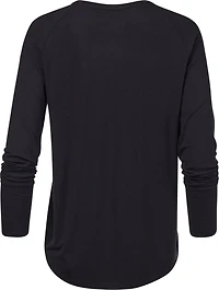 Jadelynn Brooke Women's Never Better Ribbed Long Sleeve Crewneck Shirt