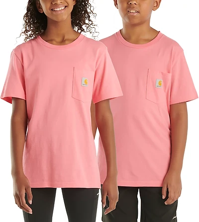Carhartt Boys' (4-7) Pocket Short Sleeve T-shirt