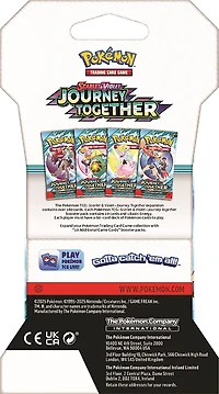 Pokemon Scarlet and Violet 9 Journey Together Sleeved Booster Pack