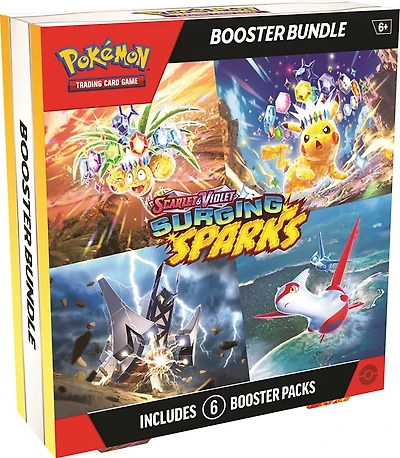 Pokemon TCG Scarlet & Violet 8 Surging Sparks Booster Bundle