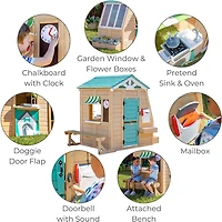 Teamson Kids' Gardenia Playhouse with Garden Window