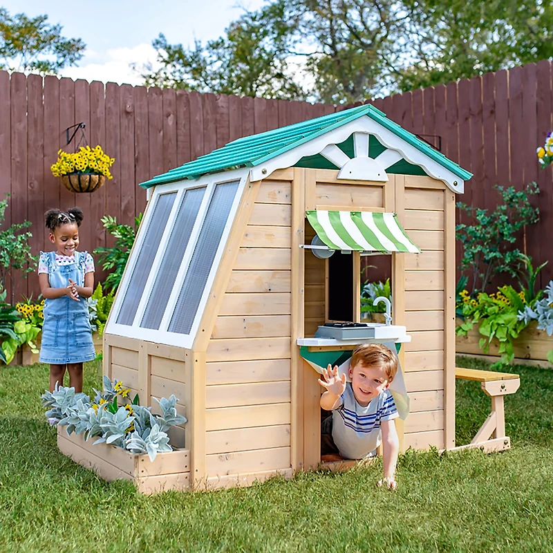 Teamson Kids' Gardenia Playhouse with Garden Window