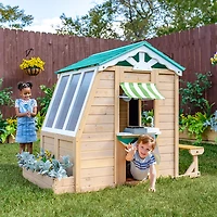 Teamson Kids' Gardenia Playhouse with Garden Window