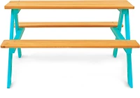 Teamson Kids' Classic A-Frame Wooden Picnic Table