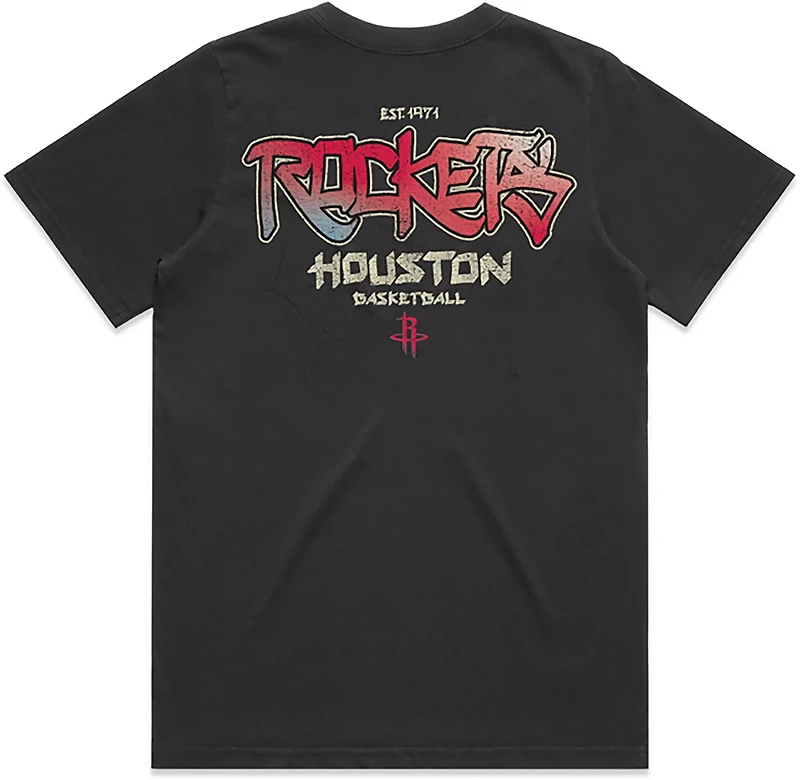 The Wild Collective Men's Houston Rockets Skyline Graphic T-shirt