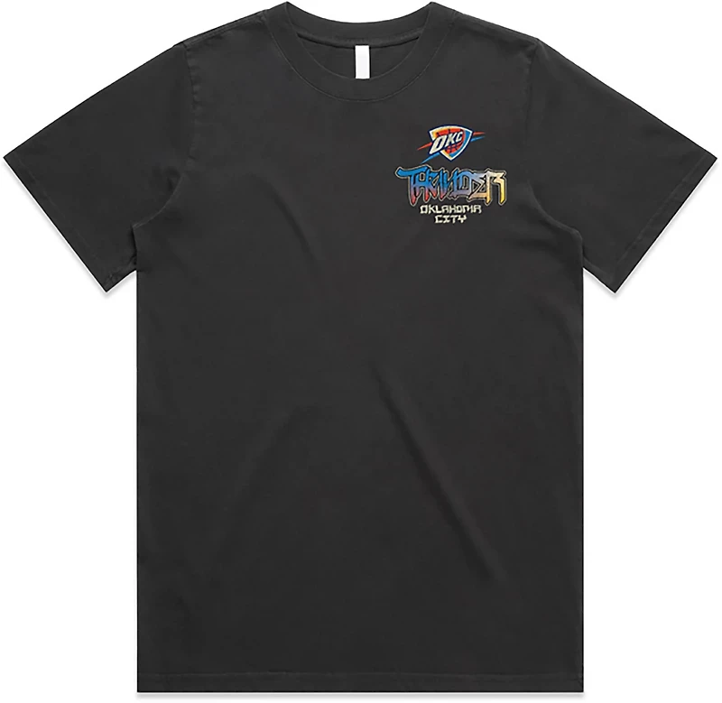 The Wild Collective Men's Oklahoma City Thunder Skyline Graphic T-shirt
