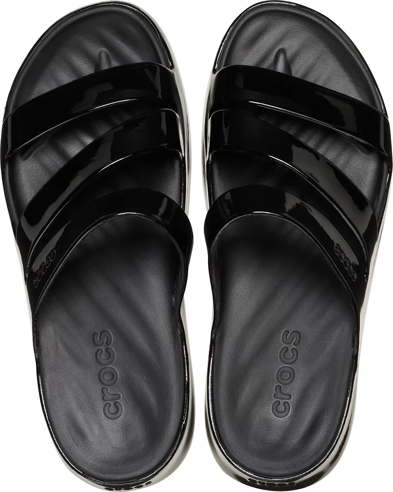 Crocs Women's Getaway Patent Strappy Sandals