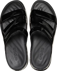 Crocs Women's Getaway Patent Strappy Sandals