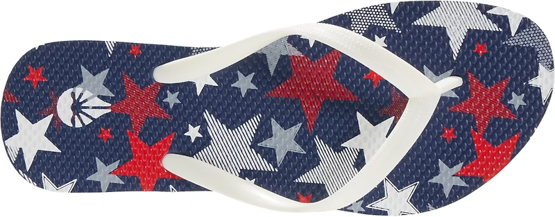 O'Rageous Women’s Stars and Stripes Flip Flops