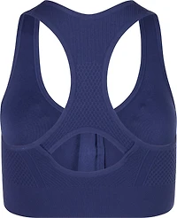 BCG Women's Seamless Zip Front Mid Impact Sports Bra