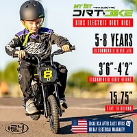 Madd Gear Kids' Electric 24 V Dirt Bike
