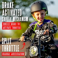 Madd Gear Kids' Electric 24 V Dirt Bike