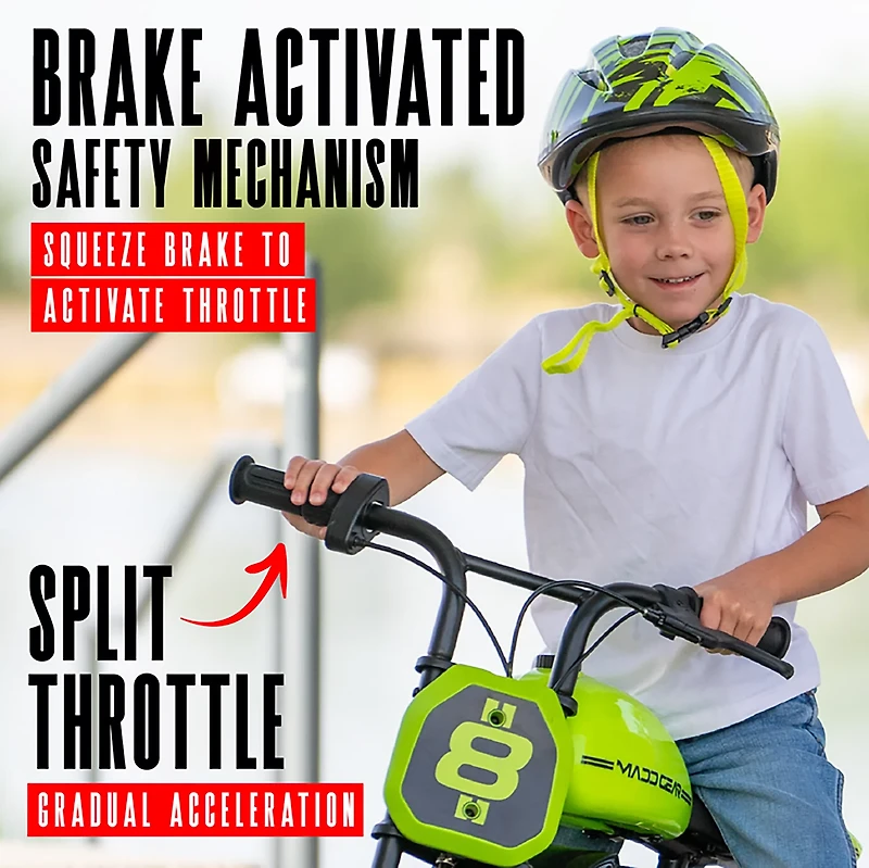 Madd Gear Kids' Electric 24 V Motorcycle