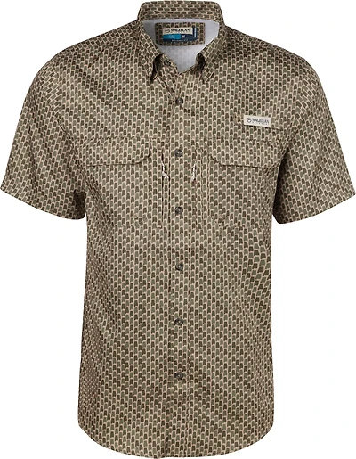 Magellan Outdoors Men's Alabama Local State Print Button-Down Shirt