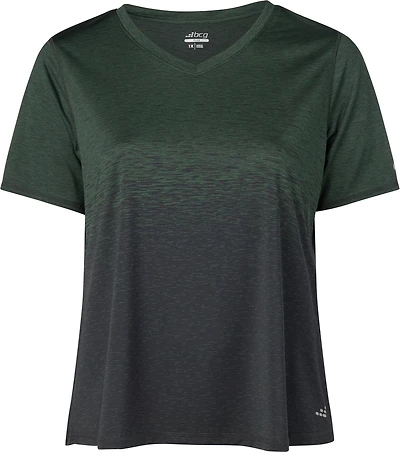 BCG Women's Ombre V-Neck Plus Training T-shirt