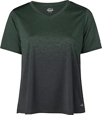 BCG Women's Ombre V-Neck Plus Training T-shirt