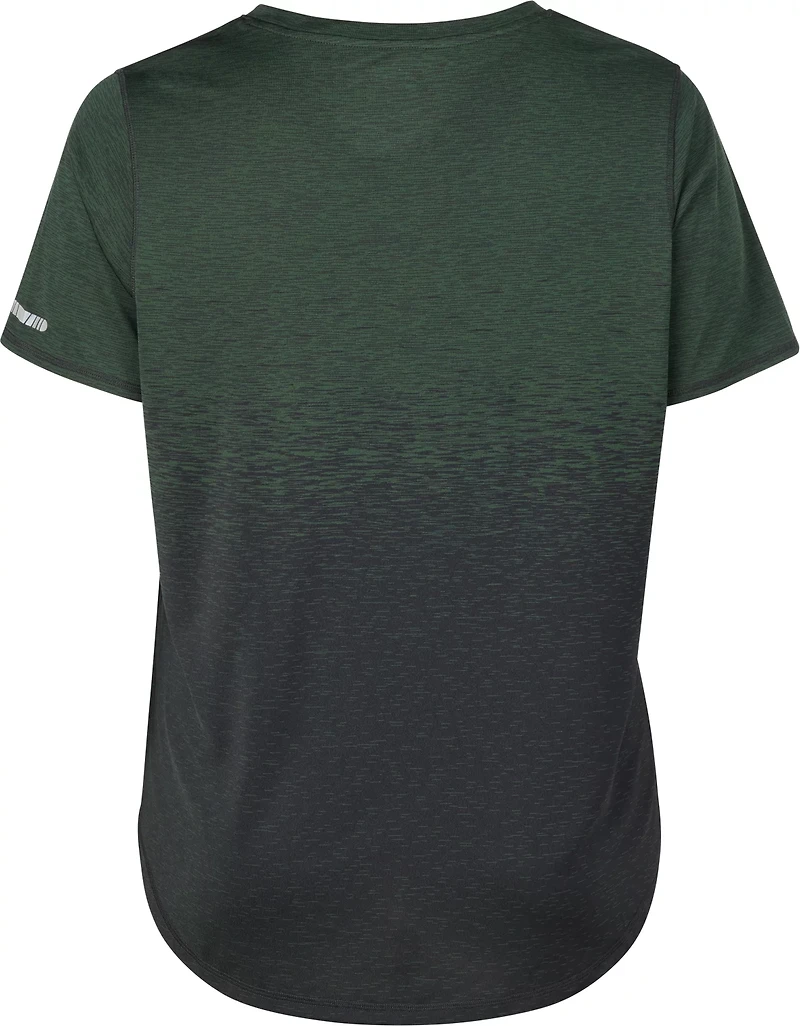 BCG Women's Ombre V-Neck Plus Training T-shirt