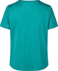 BCG Women's Plus Turbo Melange Short Sleeve T-shirt
