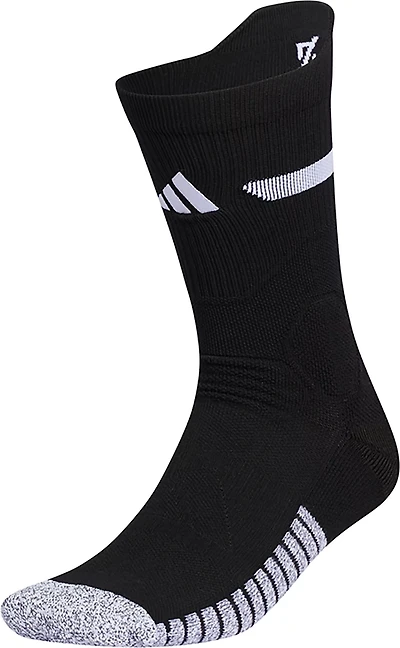 adidas Men's Adizero 2 Football Cushioned Crew Socks