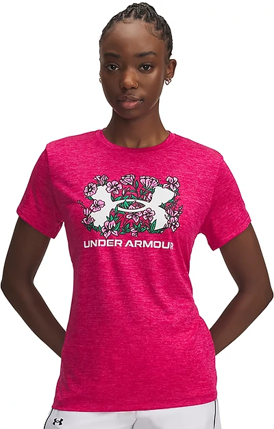 Under Armour Women's Flower Tech Twist Graphic T-shirt
