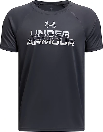 Under Armour Boys' Tech Split Wordmark T-shirt