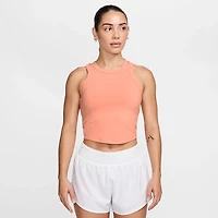 Nike Women's One Fitted Dri-FIT Cropped Tank Top